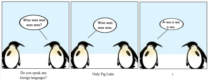 Pig-guin