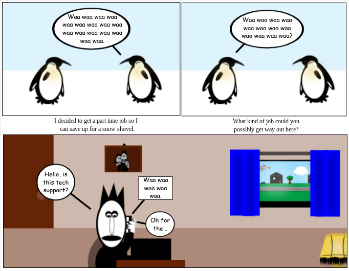 Enterprising Penguin