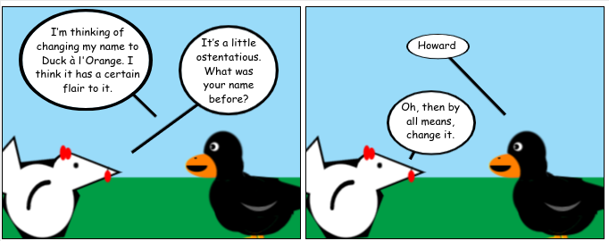Quack's in a Name?