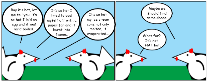 When You're Hot...