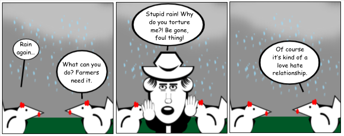 Rain in The Neck