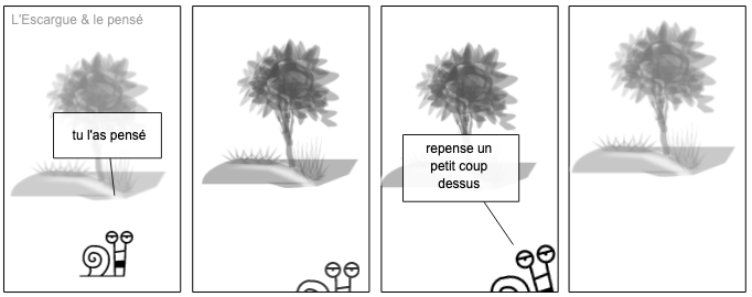 L'Escargue & le pensé