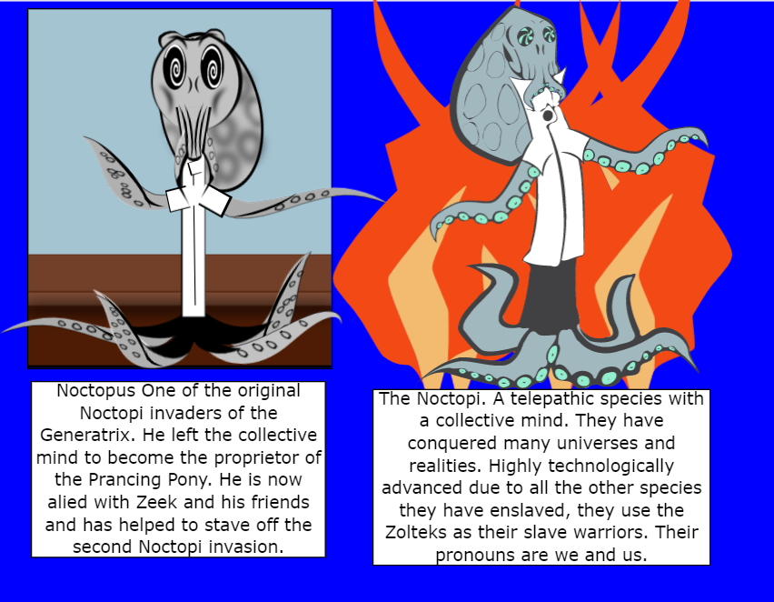 Noctopus vs Noctopi