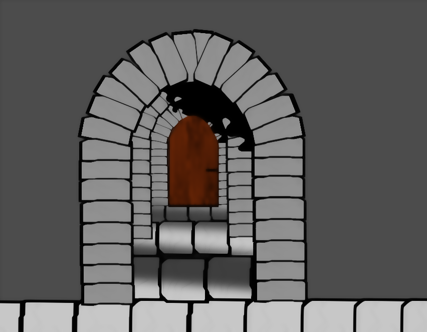 Dungeon hallway