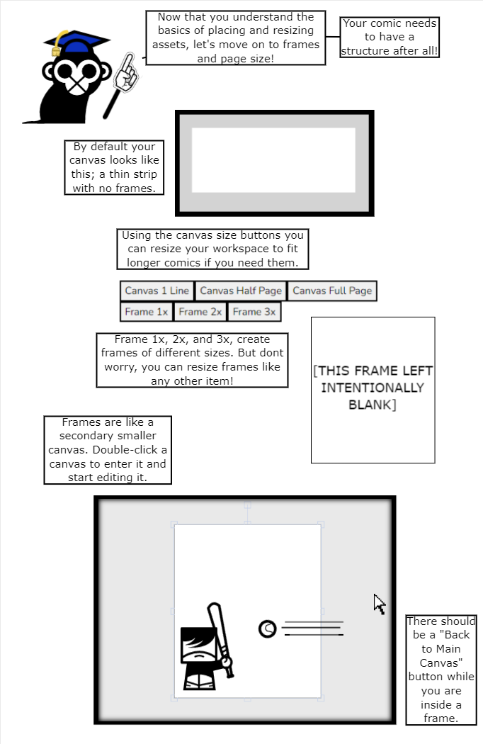 Comic Crafter Tutorial Project; Part 4 - Frames part 1