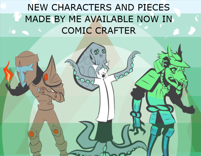 New Characters and Pieces Available Now